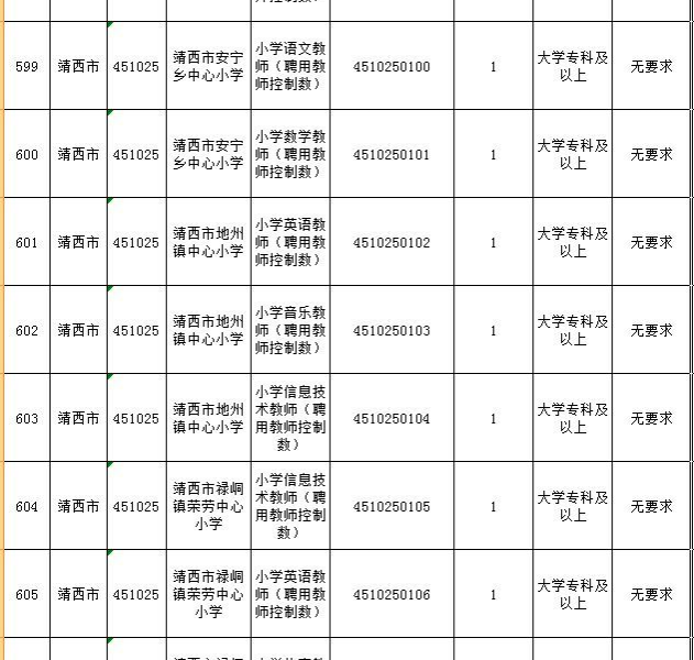 2018年靖西市中小学教师公开招考聘用公告！12日开始报名 - 靖西市·靖西网