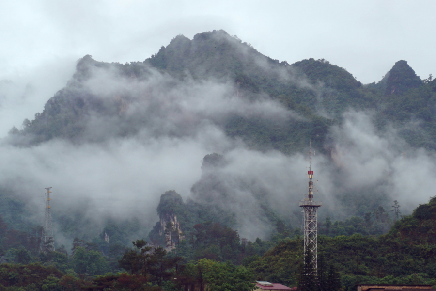 雨后的云雾山,仙境般存在人间。 - 靖西市·靖西网