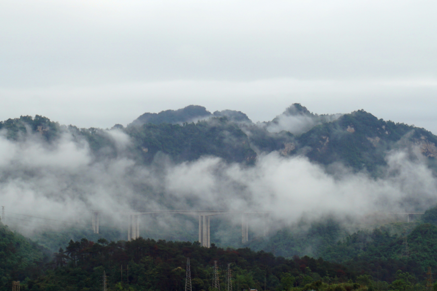 雨后的云雾山,仙境般存在人间。 - 靖西市·靖西网