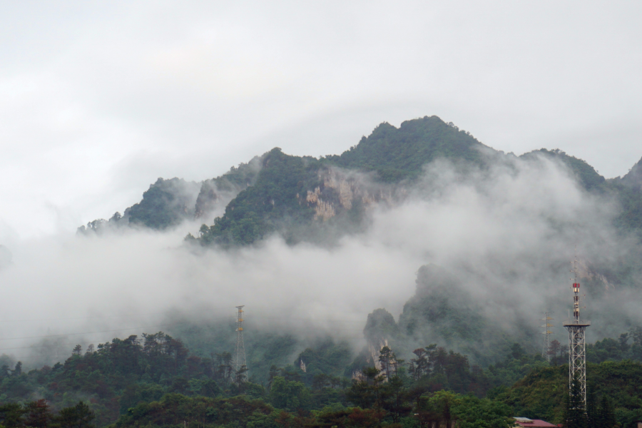 雨后的云雾山,仙境般存在人间。 - 靖西市·靖西网