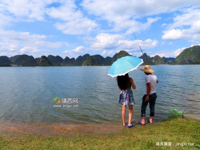 走，渠洋湖钓鱼去！用小虾做鱼饵，几乎是二分钟钓上来一条，那种感觉，就是爽！ - 靖西市·靖西网