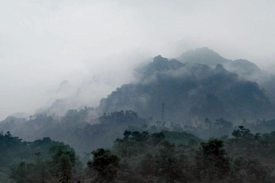 雨后的云雾山,仙境般存在人间。 - 靖西市·靖西网