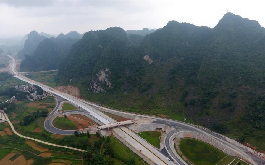 中越边境靖西至龙邦高速公路有望年底通车 - 靖西市·靖西网