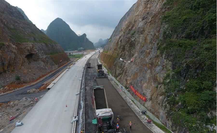 中越边境靖西至龙邦高速公路有望年底通车 - 靖西市·靖西网