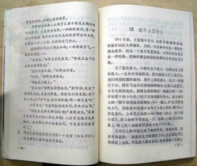 20年前的语文课本，满满的回忆！翻开都是泪！ - 靖西市·靖西网