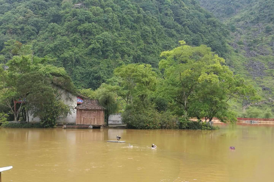 大雨后的鹅泉，今儿的鹅泉 - 靖西市·靖西网