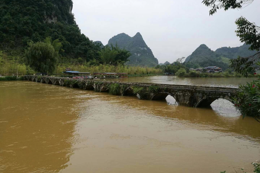 大雨后的鹅泉，今儿的鹅泉 - 靖西市·靖西网