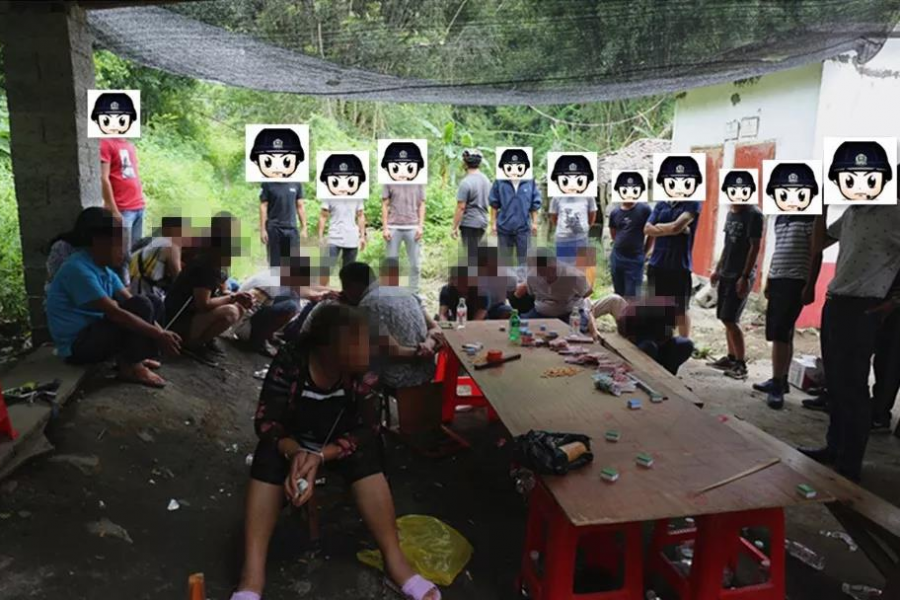 18人被抓！靖西一农村赌窝被一锅端！ - 靖西市·靖西网