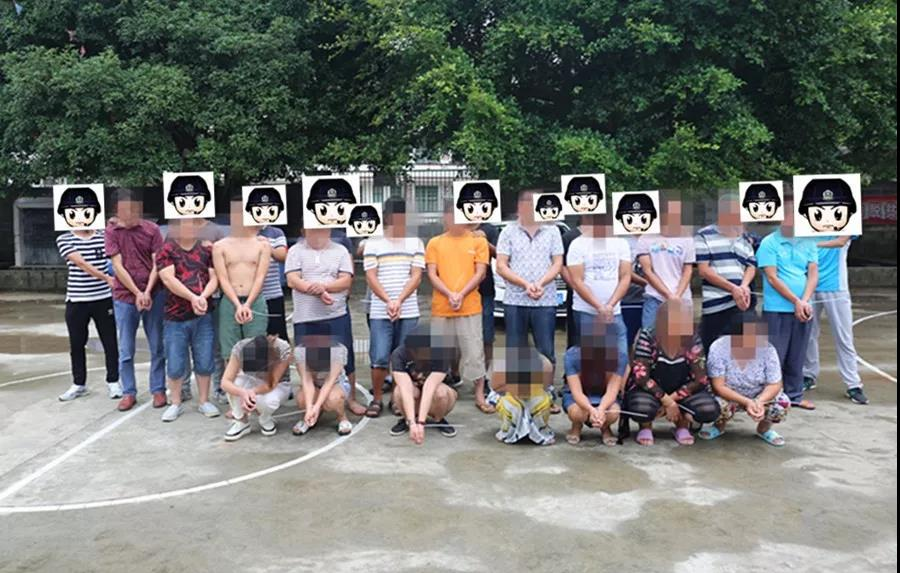 18人被抓！靖西一农村赌窝被一锅端！ - 靖西市·靖西网