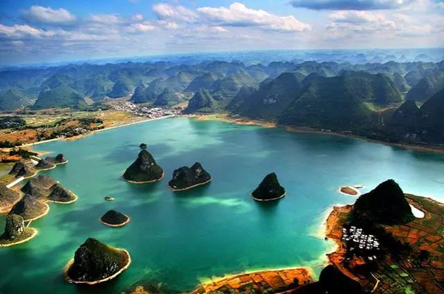 靖西县渠洋湖是广西一处深藏不露、不太为人熟知的绝世美景 - 靖西市·靖西网