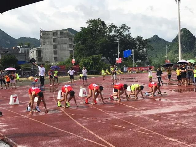 今天百色市第五届运动会少年组比赛在靖西市正式开赛（附现场花絮）！ - 靖西市·靖西网