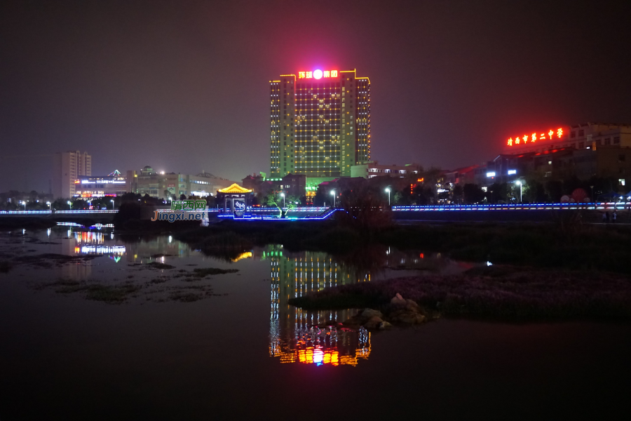 龙潭夜景，格外迷人 - 靖西市·靖西网