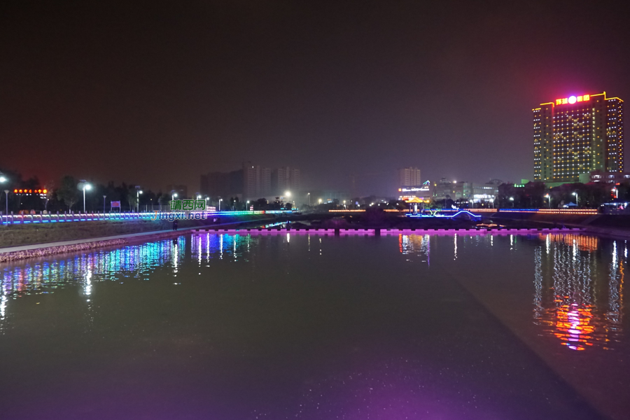 龙潭夜景，格外迷人 - 靖西市·靖西网