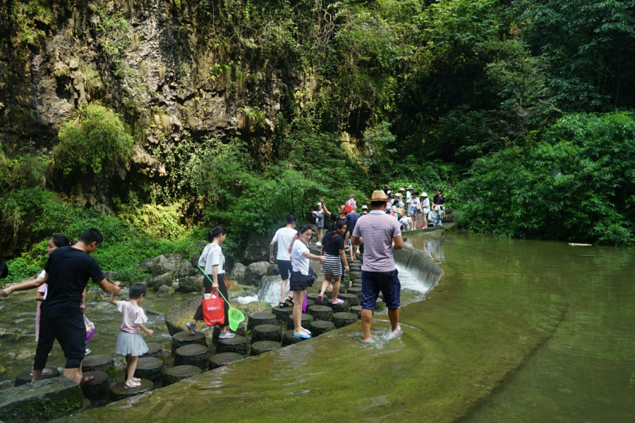 三峽瀑布景观 - 靖西市·靖西网