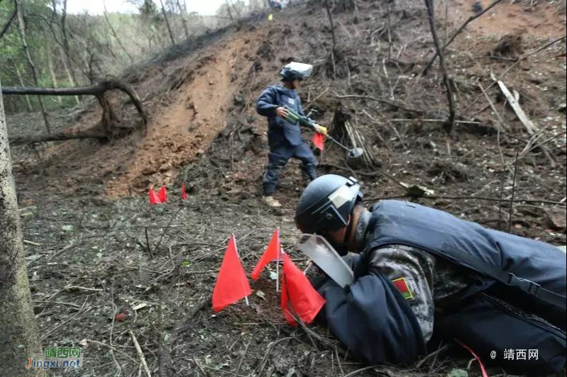 靖西大新边境“拆弹部队”奋战在危险地带 - 靖西市·靖西网