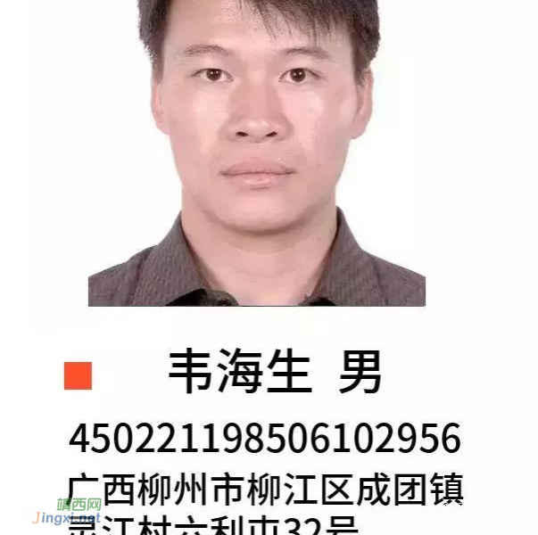 靖西人注意，发现这8个人立即报警，警方重金悬赏！ - 靖西市·靖西网