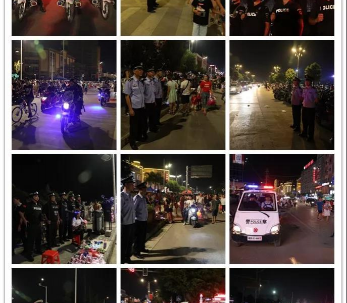 警灯伴明月|靖西公安民警不一样的中秋节！ - 靖西市·靖西网
