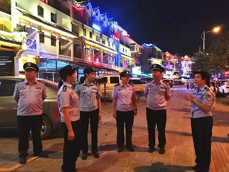 警灯伴明月|靖西公安民警不一样的中秋节！ - 靖西市·靖西网