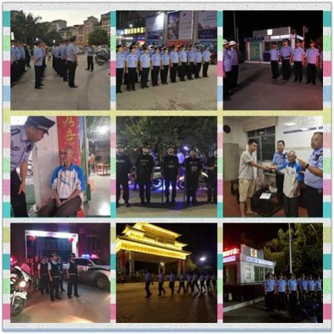 警灯伴明月|靖西公安民警不一样的中秋节！ - 靖西市·靖西网