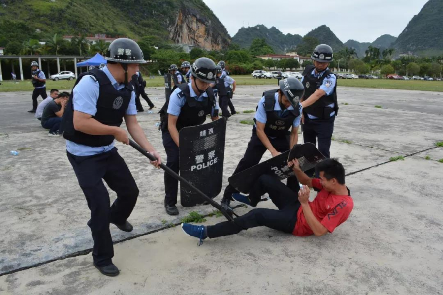 靖西市公安局顺利通过“轮训轮值•战训合一”实战化练兵考核 - 靖西市·靖西网