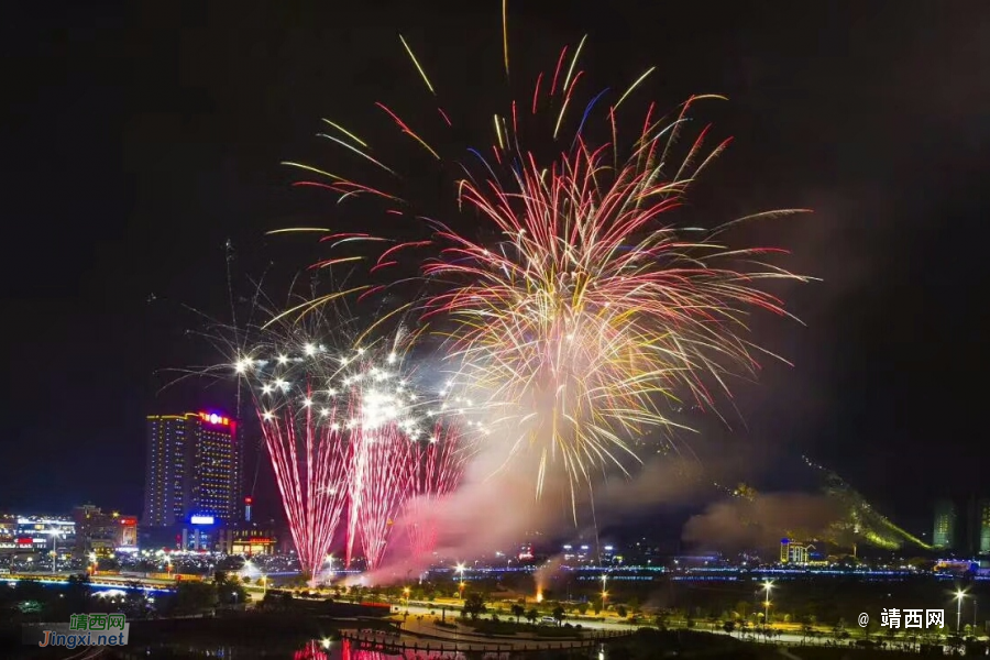 灯光璀璨，美丽靖西 - 靖西市·靖西网