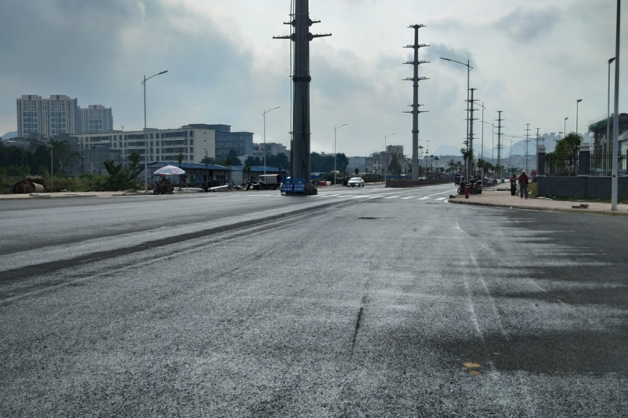 靖西市吉祥路全面通车，高大上！！！ - 靖西市·靖西网