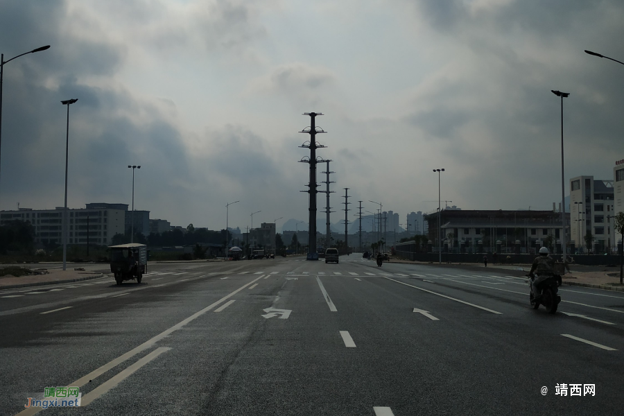 靖西市吉祥路全面通车，高大上！！！ - 靖西市·靖西网