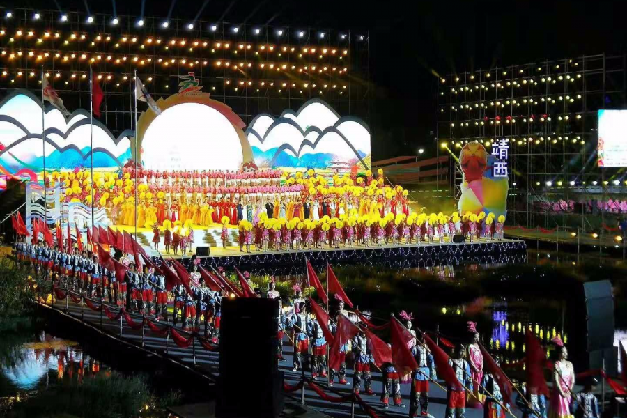 灯光璀璨，美丽靖西 - 靖西市·靖西网