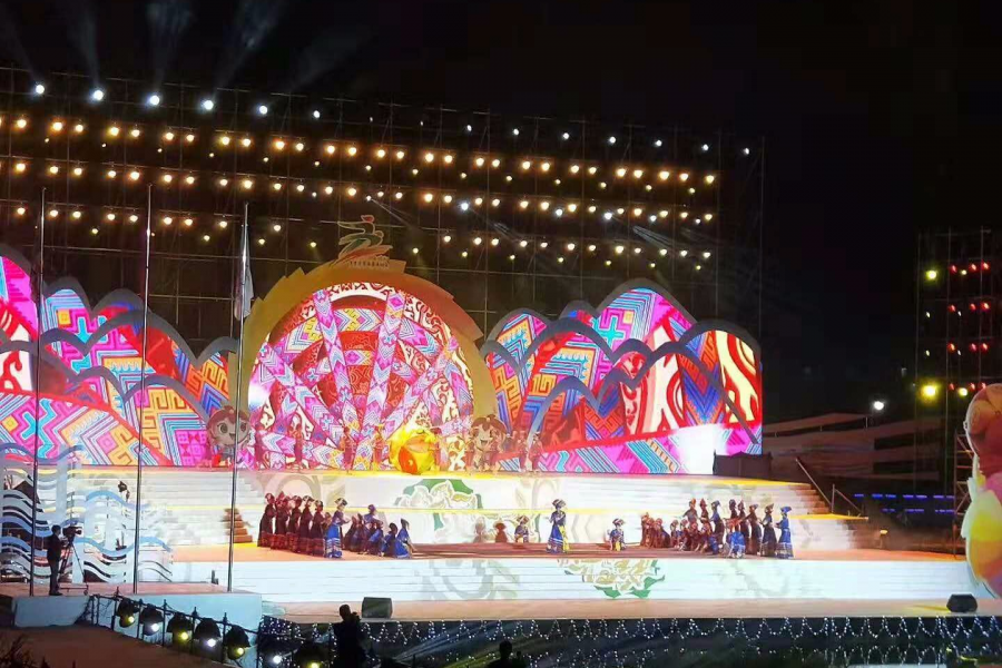 灯光璀璨，美丽靖西 - 靖西市·靖西网