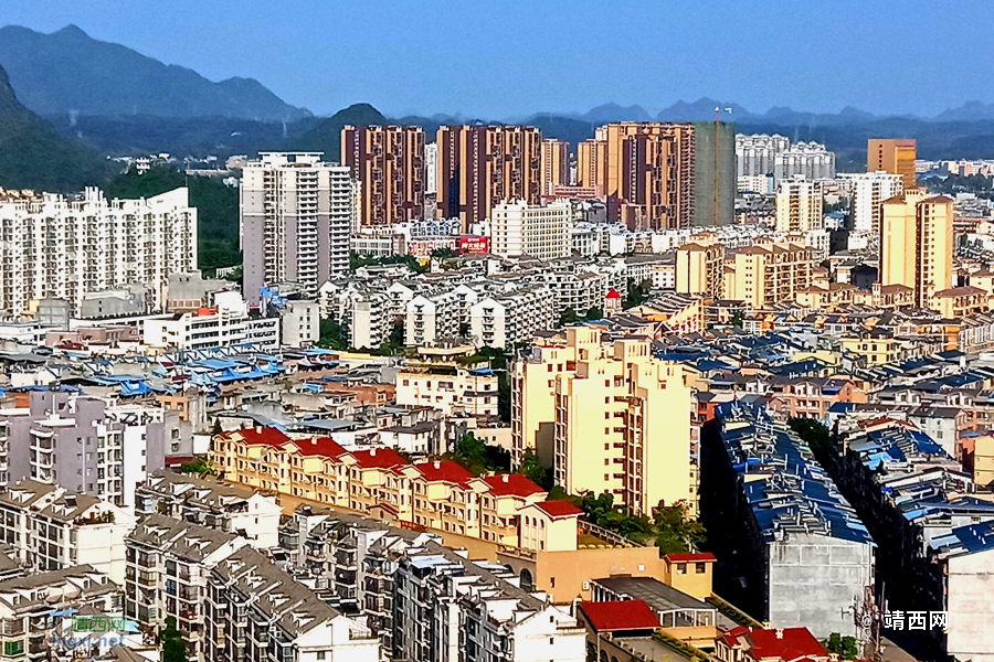 灯光璀璨，美丽靖西 - 靖西市·靖西网