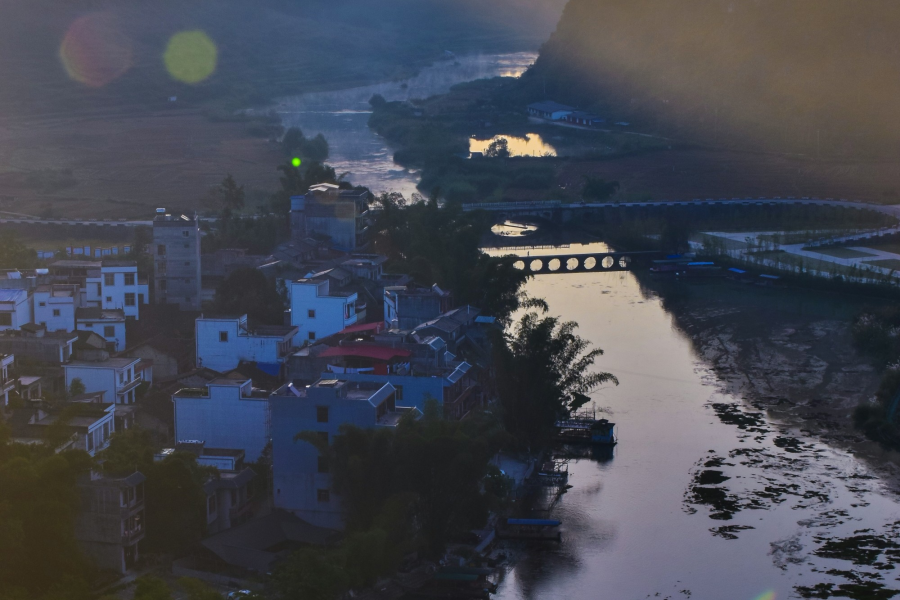 鹅泉冬景 - 靖西市·靖西网