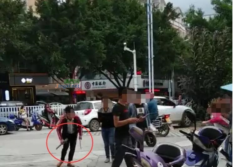 平果街头发生打架斗殴，钢管、锁头都用上了！ - 靖西市·靖西网