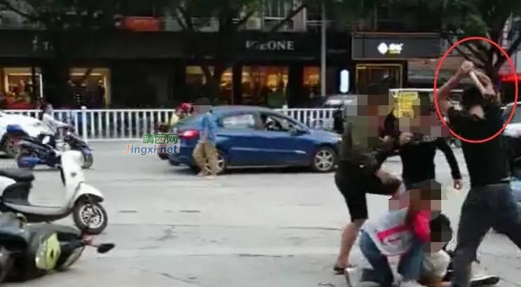 平果街头发生打架斗殴，钢管、锁头都用上了！ - 靖西市·靖西网