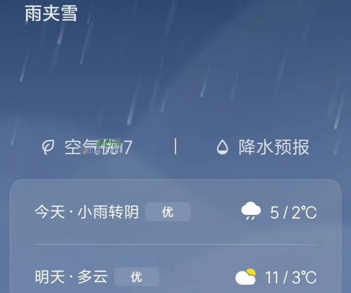 今天靖西市雨夹雪，你知道吗 - 靖西市·靖西网