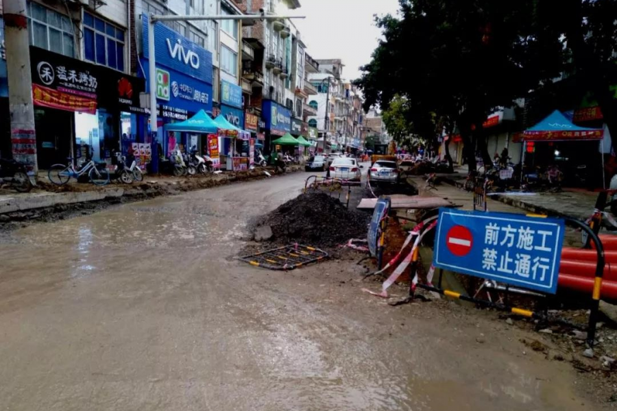 时间到！看靖西城西路！ - 靖西市·靖西网