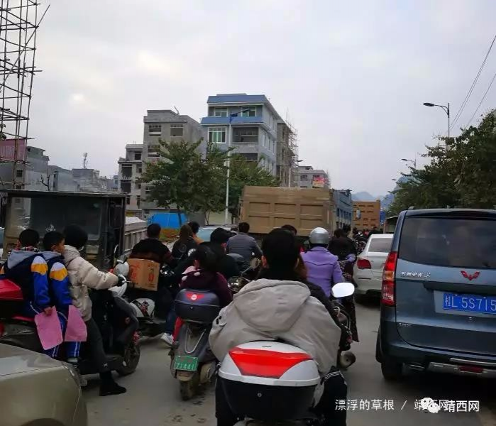 靖西的街道已开始热闹起来，远在他乡的你回来了吗？ - 靖西市·靖西网