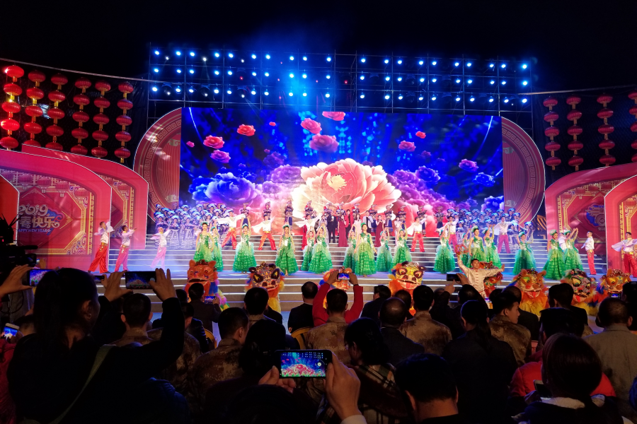 花开新时代—2019百色市各界群众新春大联欢昨上演。 - 靖西市·靖西网