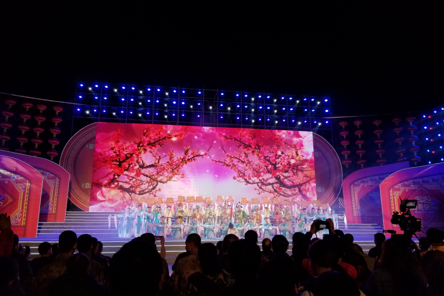 花开新时代—2019百色市各界群众新春大联欢昨上演。 - 靖西市·靖西网