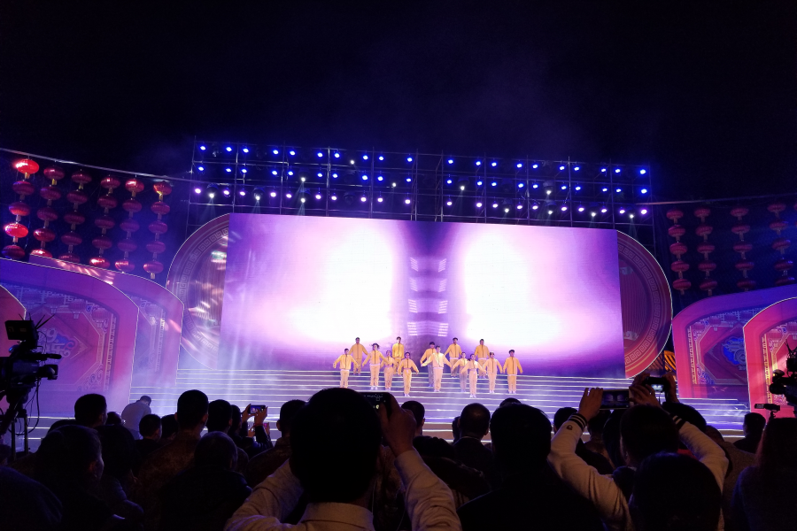 花开新时代—2019百色市各界群众新春大联欢昨上演。 - 靖西市·靖西网