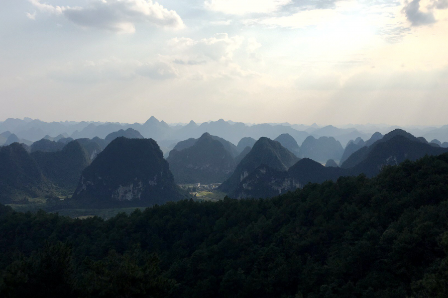 五岭秋色 - 靖西市·靖西网