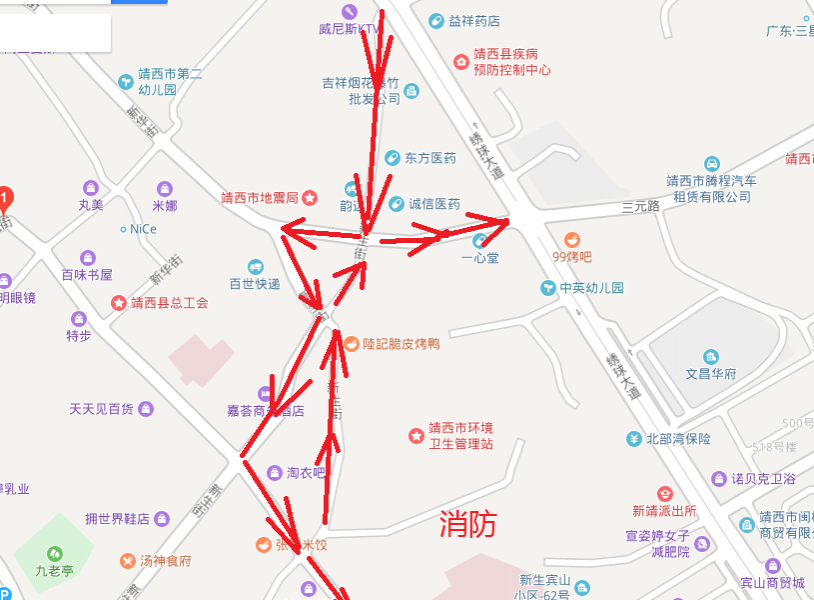 靖西“命脉”堵？靖西东门堵车，一招解决 - 靖西市·靖西网