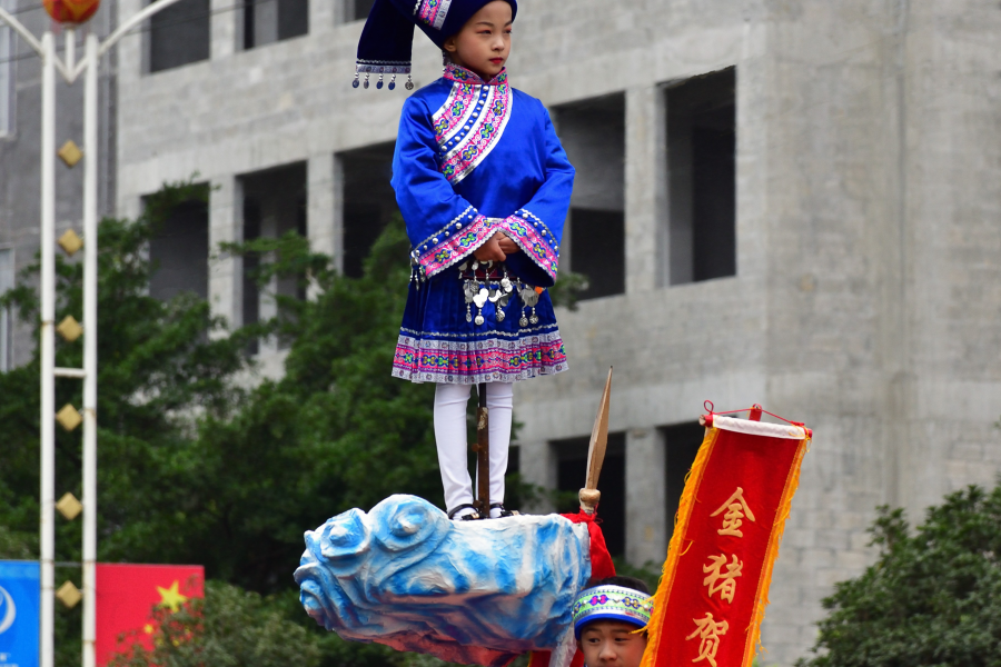 2019年靖西春节巡游最佳搭档。 - 靖西市·靖西网