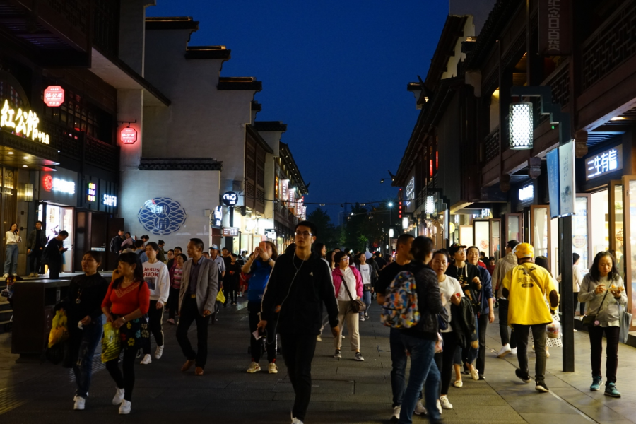 秦淮河夜色 - 靖西市·靖西网