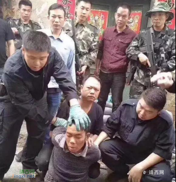 正义永远不会迟到！命案嫌疑人王必权被警方抓获归案！ - 靖西市·靖西网