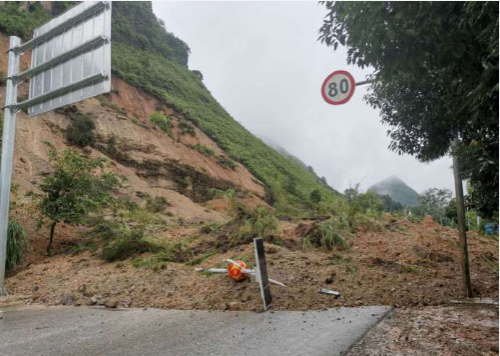 温馨提醒：靖西辖区G359线1025公里加300米路段出现山体塌方，大家请绕行 - 靖西市·靖西网
