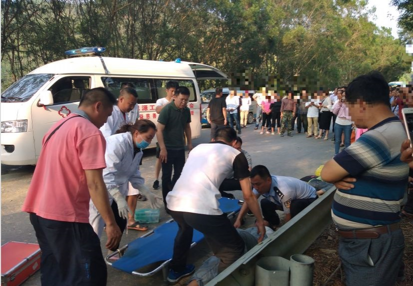 西林发生严重车祸，一司机死亡，10乘客受伤！ - 靖西市·靖西网