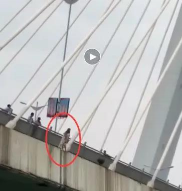 百色东合桥，德保16岁少女跳河自杀！全程拒绝沟通... - 靖西市·靖西网