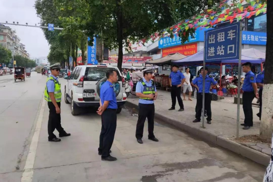 注意了！靖西靖宇客运站前路段大整治！ - 靖西市·靖西网