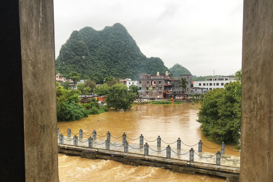 被大雨洗礼过后的旧州 - 靖西市·靖西网