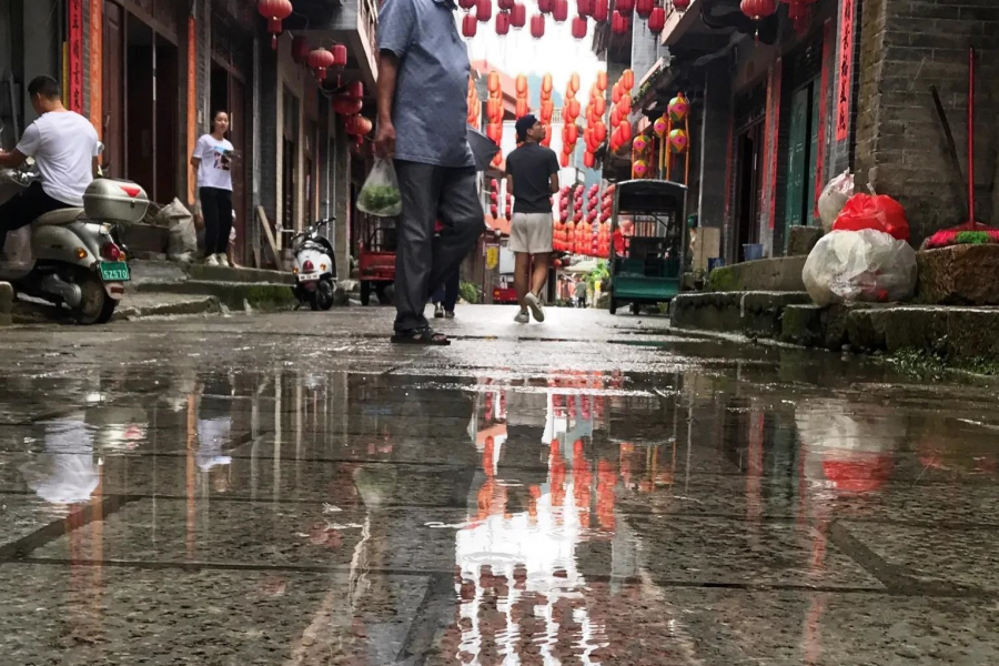 被大雨洗礼过后的旧州 - 靖西市·靖西网